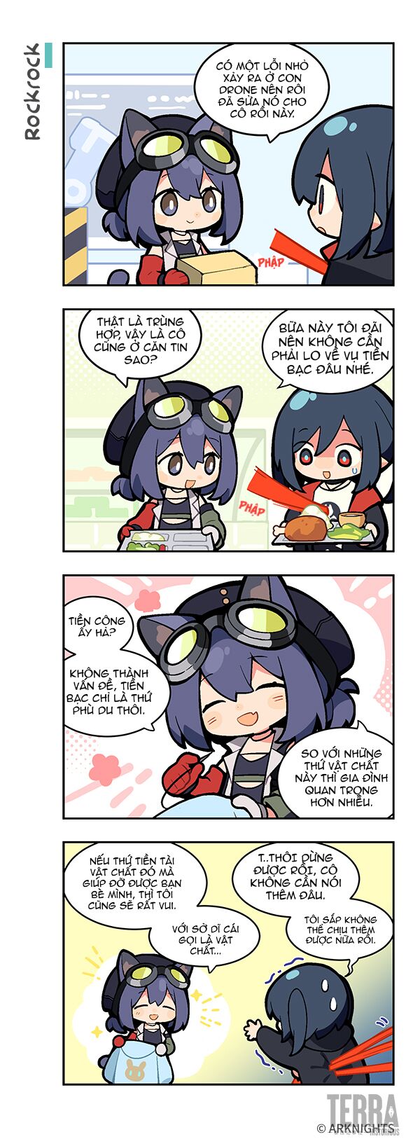 Minh Nhật Phương Chu: 123 Rhodes Island!? - Chapter 17
