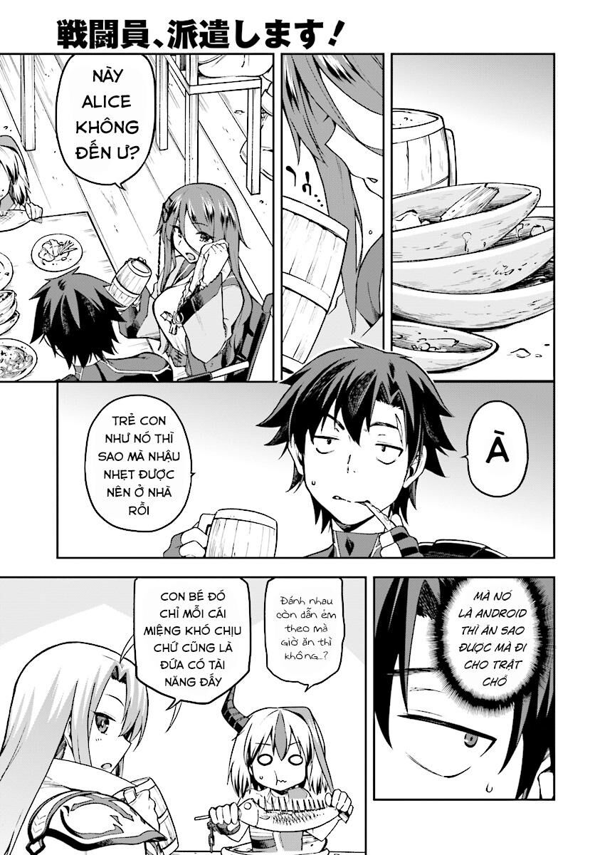 Chiến Binh Sẽ Được Phái Đi! - Chapter 10
