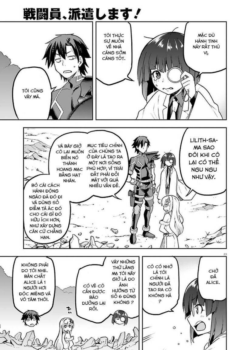 Chiến Binh Sẽ Được Phái Đi! - Chapter 40