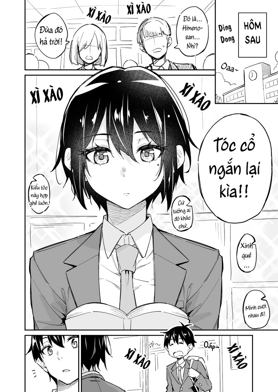 Cắt Tóc Sau Khi Biết Gu Cậu Bạn Mình Thầm Thích Là Tóc Ngắn - Chapter 1