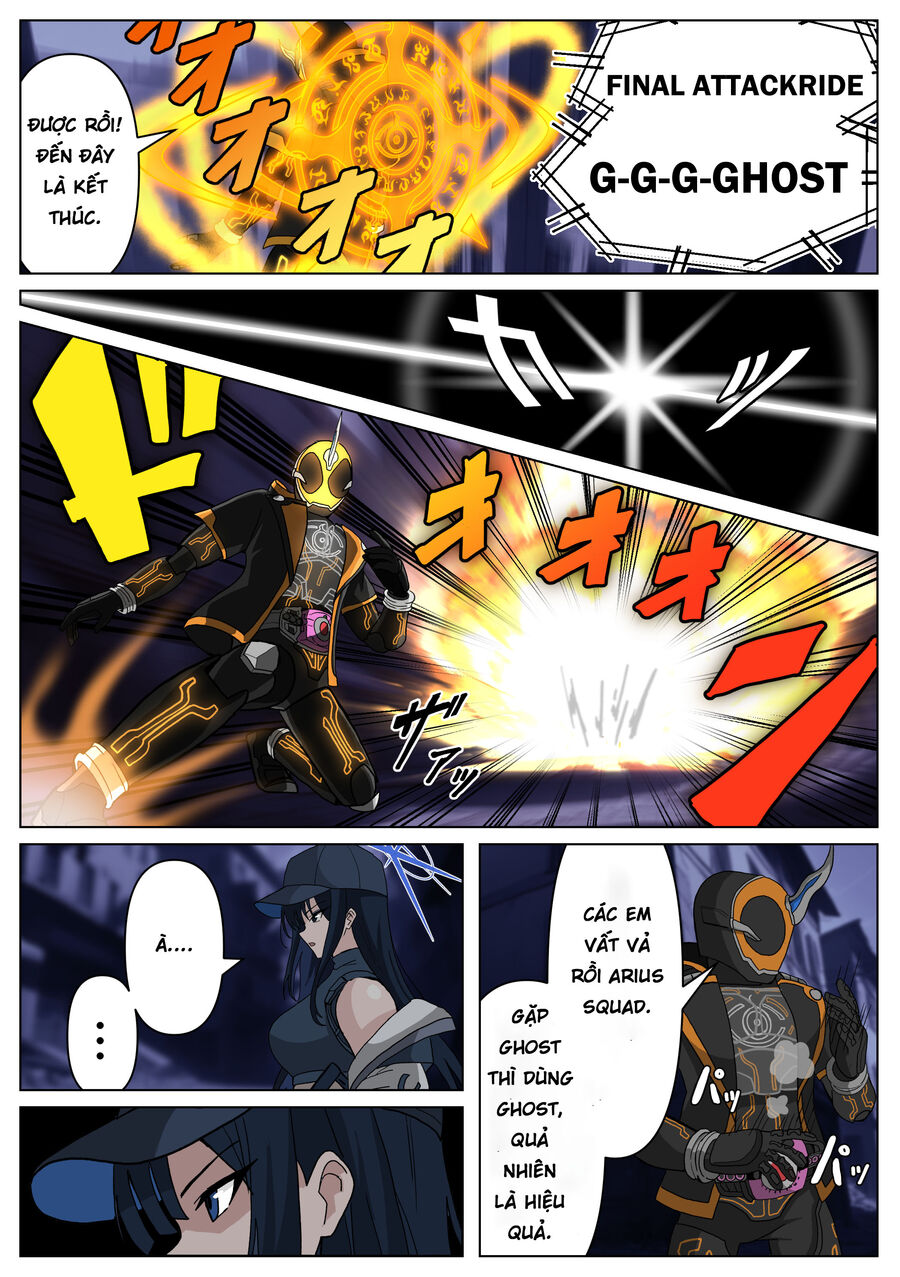Blue Archive X Kamen Rider Decade - Câu Chuyện Về Thầy Giáo Schale Kadoya Tsukasa - Chapter 11