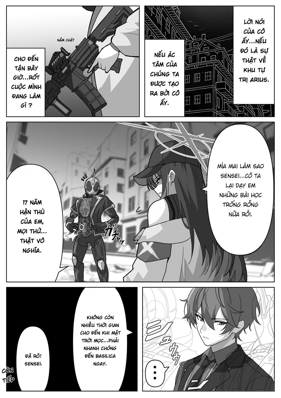 Blue Archive X Kamen Rider Decade - Câu Chuyện Về Thầy Giáo Schale Kadoya Tsukasa - Chapter 11