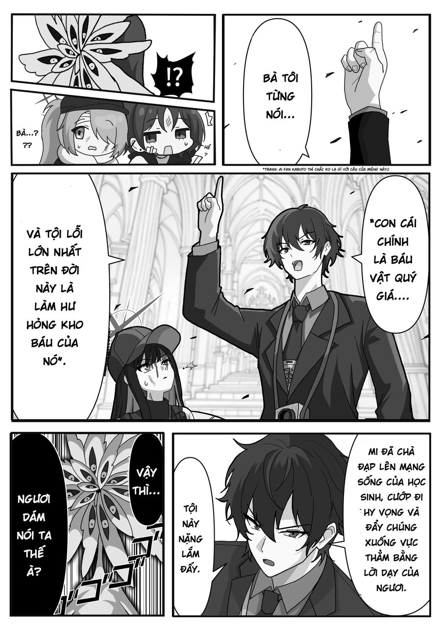 Blue Archive X Kamen Rider Decade - Câu Chuyện Về Thầy Giáo Schale Kadoya Tsukasa - Chapter 12