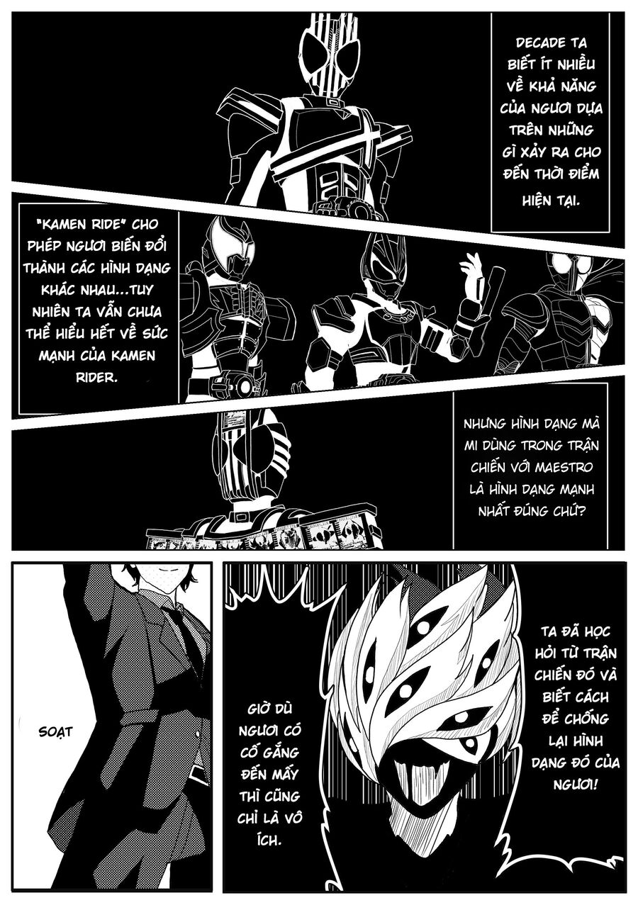 Blue Archive X Kamen Rider Decade - Câu Chuyện Về Thầy Giáo Schale Kadoya Tsukasa - Chapter 12