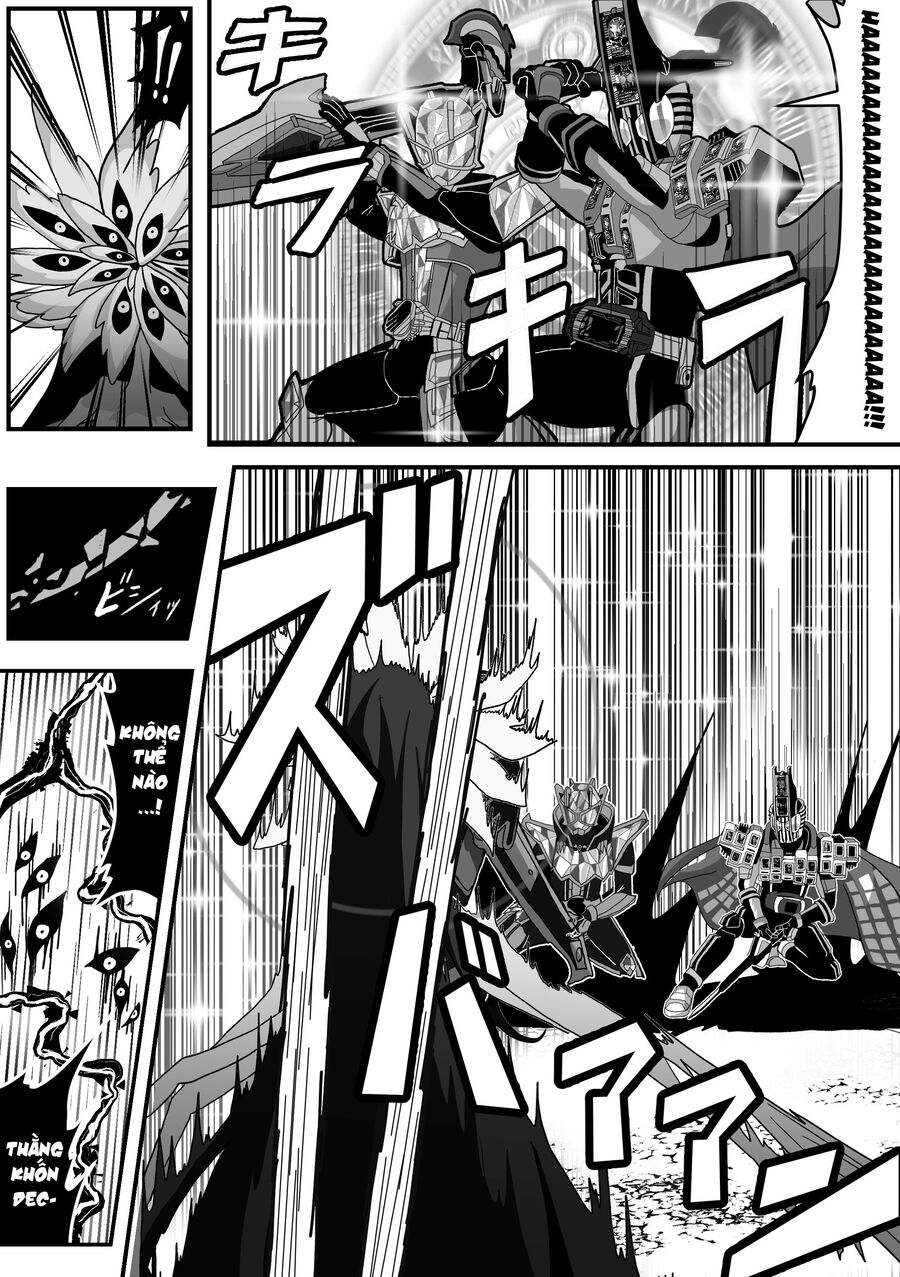 Blue Archive X Kamen Rider Decade - Câu Chuyện Về Thầy Giáo Schale Kadoya Tsukasa - Chapter 13