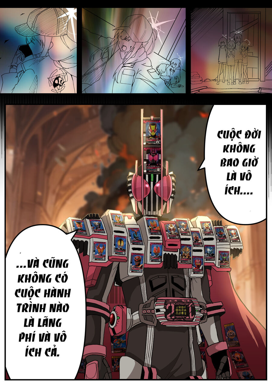 Blue Archive X Kamen Rider Decade - Câu Chuyện Về Thầy Giáo Schale Kadoya Tsukasa - Chapter 13