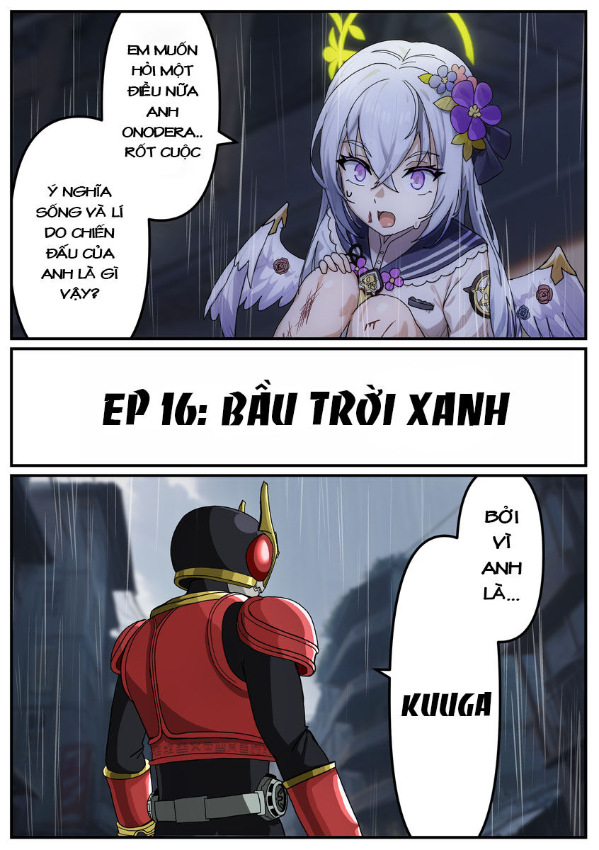 Blue Archive X Kamen Rider Decade - Câu Chuyện Về Thầy Giáo Schale Kadoya Tsukasa - Chapter 16