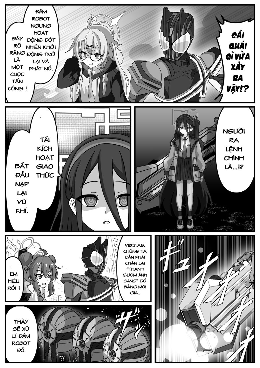 Blue Archive X Kamen Rider Decade - Câu Chuyện Về Thầy Giáo Schale Kadoya Tsukasa - Chapter 18
