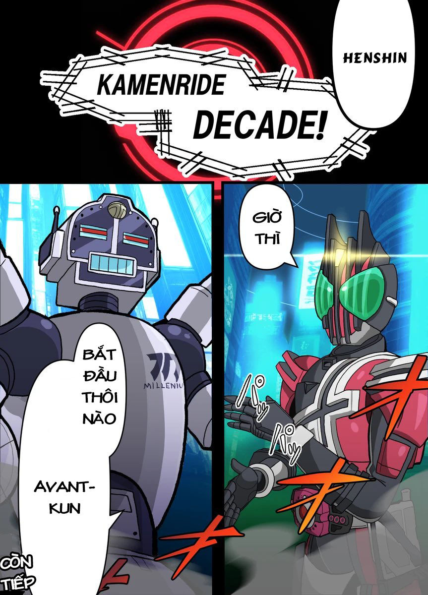 Blue Archive X Kamen Rider Decade - Câu Chuyện Về Thầy Giáo Schale Kadoya Tsukasa - Chapter 20