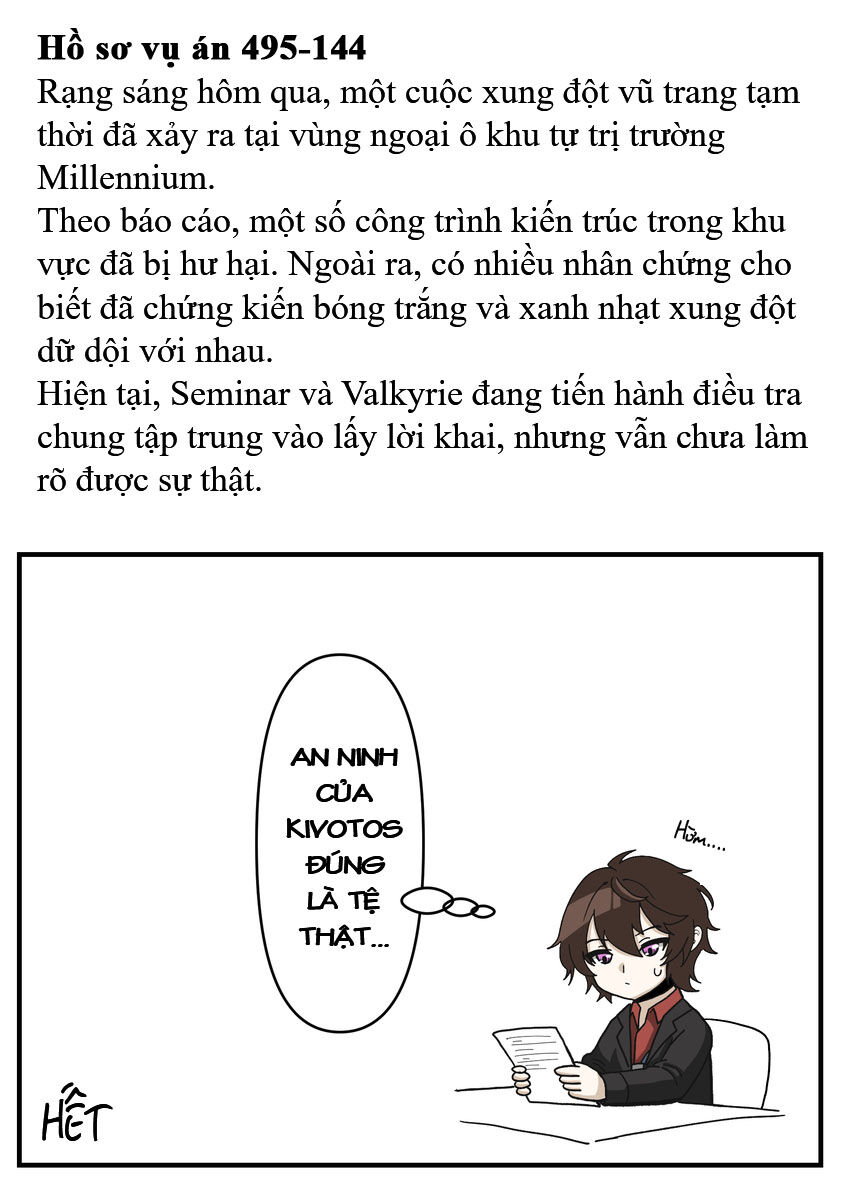 Blue Archive X Kamen Rider Decade - Câu Chuyện Về Thầy Giáo Schale Kadoya Tsukasa - Chapter 21