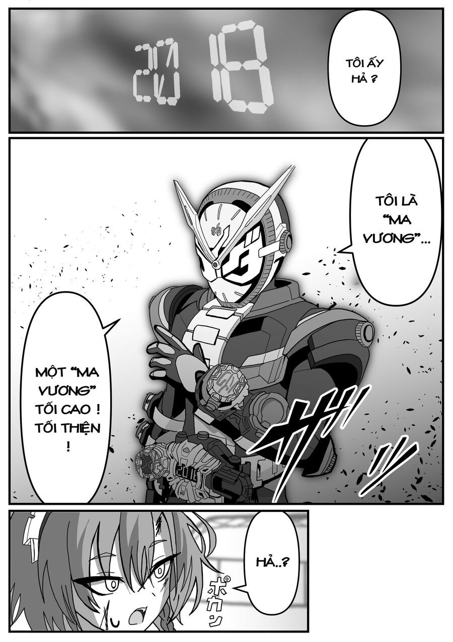 Blue Archive X Kamen Rider Decade - Câu Chuyện Về Thầy Giáo Schale Kadoya Tsukasa - Chapter 22