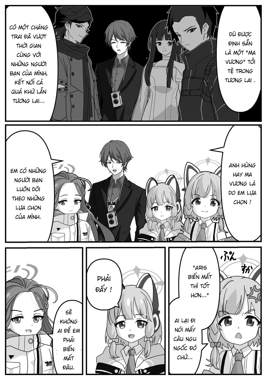 Blue Archive X Kamen Rider Decade - Câu Chuyện Về Thầy Giáo Schale Kadoya Tsukasa - Chapter 23
