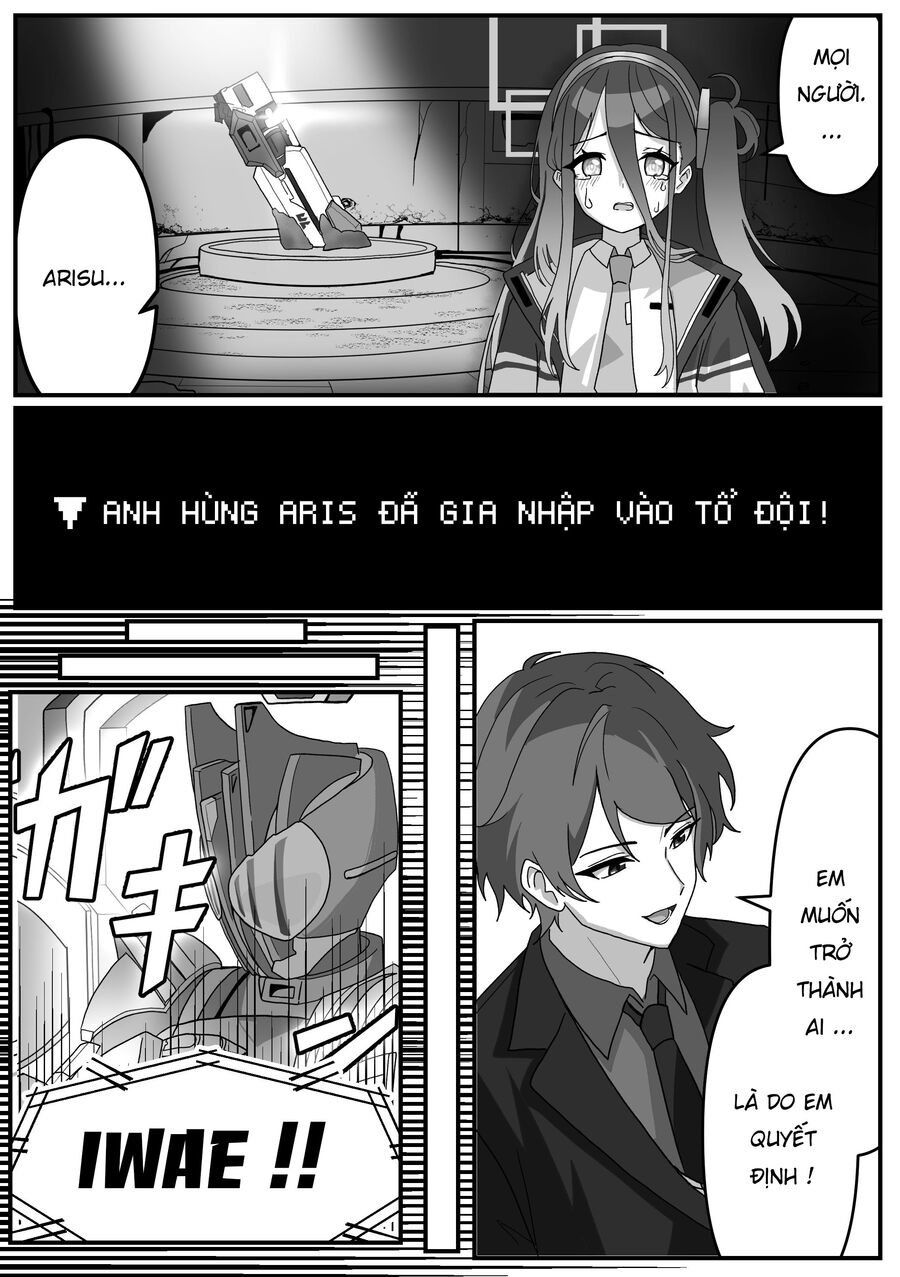 Blue Archive X Kamen Rider Decade - Câu Chuyện Về Thầy Giáo Schale Kadoya Tsukasa - Chapter 23
