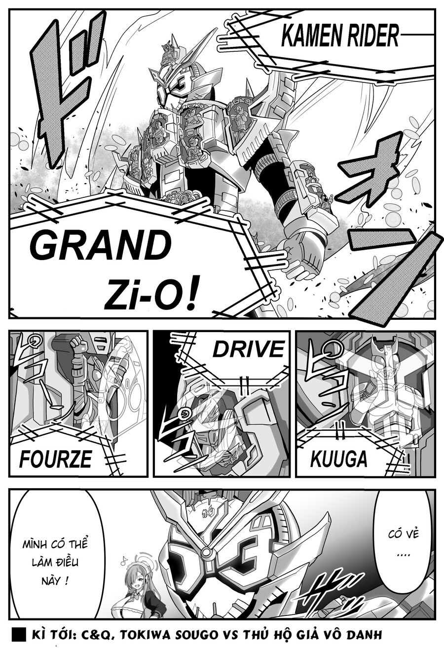 Blue Archive X Kamen Rider Decade - Câu Chuyện Về Thầy Giáo Schale Kadoya Tsukasa - Chapter 23