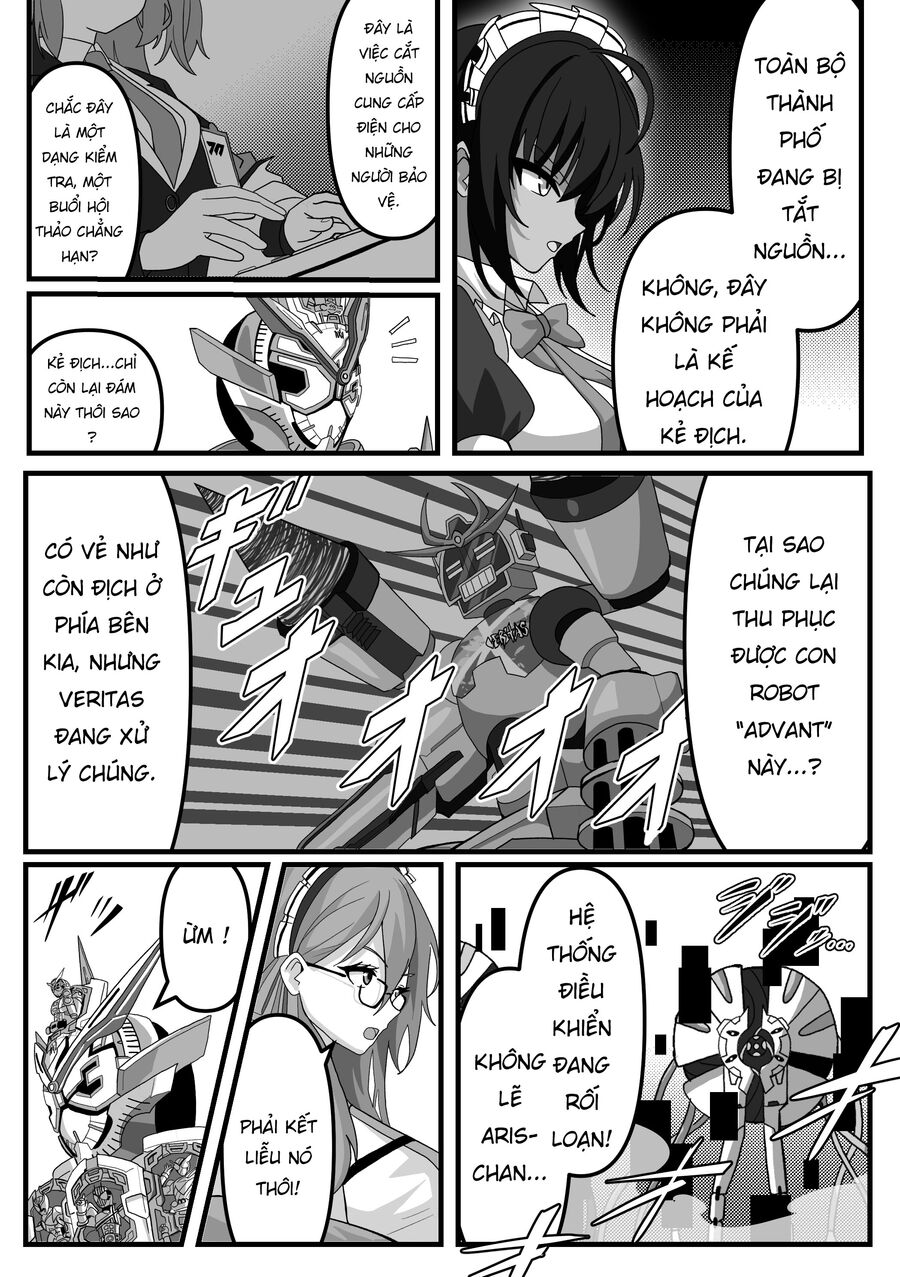 Blue Archive X Kamen Rider Decade - Câu Chuyện Về Thầy Giáo Schale Kadoya Tsukasa - Chapter 24