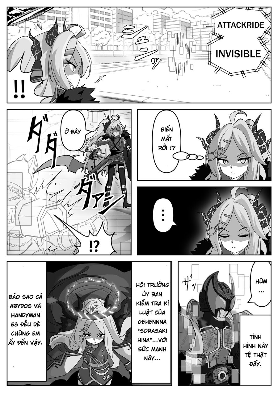 Blue Archive X Kamen Rider Decade - Câu Chuyện Về Thầy Giáo Schale Kadoya Tsukasa - Chapter 4