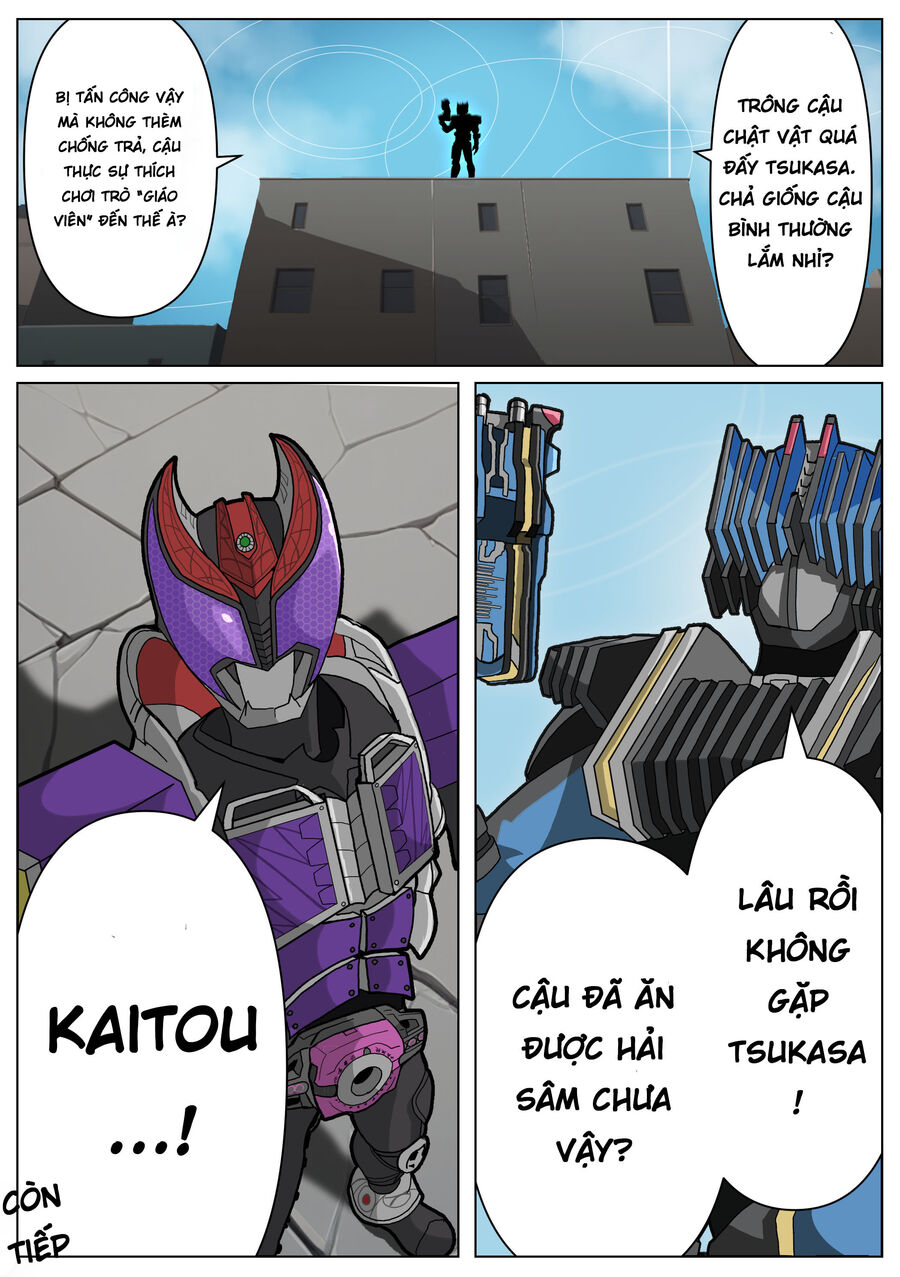 Blue Archive X Kamen Rider Decade - Câu Chuyện Về Thầy Giáo Schale Kadoya Tsukasa - Chapter 4