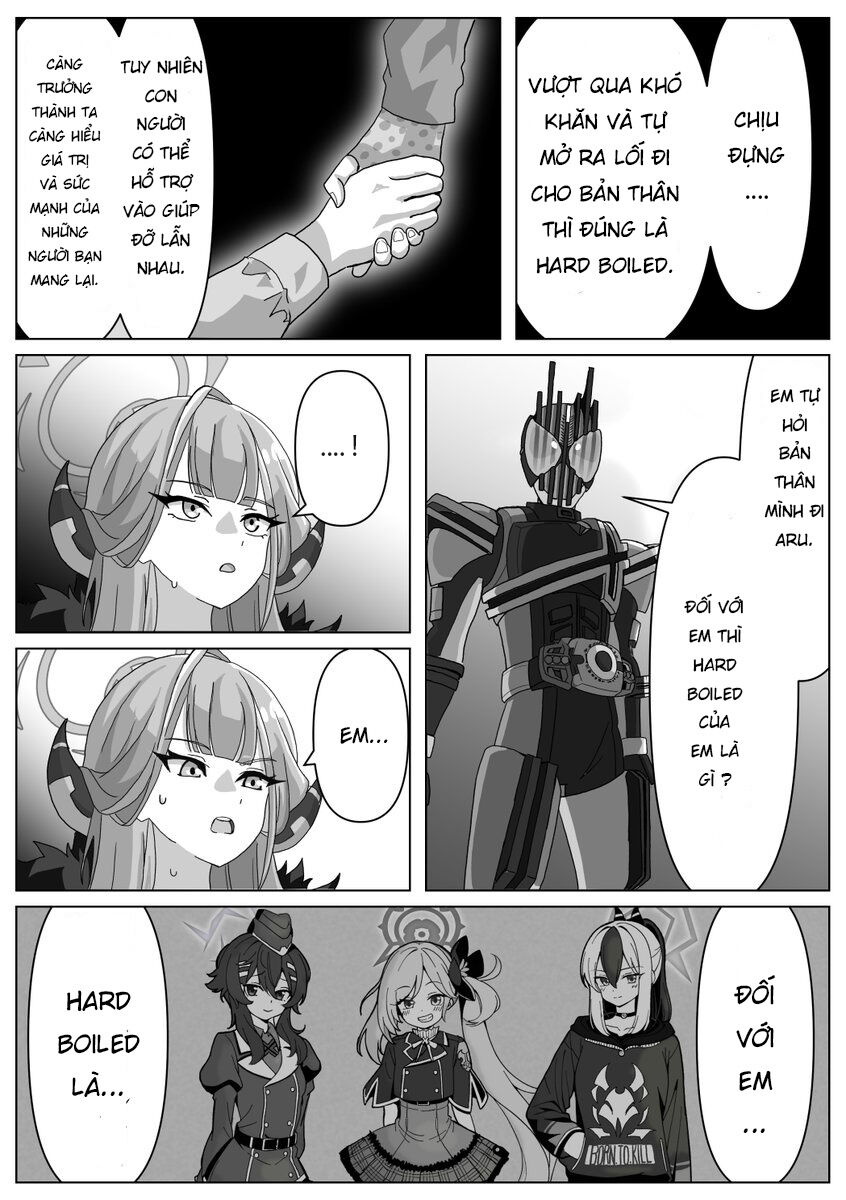 Blue Archive X Kamen Rider Decade - Câu Chuyện Về Thầy Giáo Schale Kadoya Tsukasa - Chapter 6