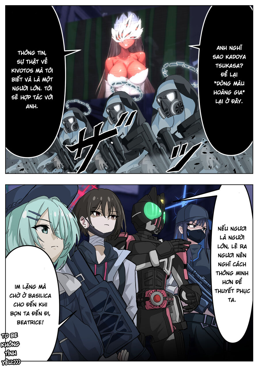 Blue Archive X Kamen Rider Decade - Câu Chuyện Về Thầy Giáo Schale Kadoya Tsukasa - Chapter 9