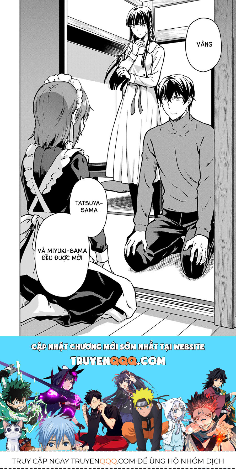 Kẻ Dị Biệt Tại Trường Trung Học Phép Thuật: Người Kế Vị Yotsuba - Chapter 12