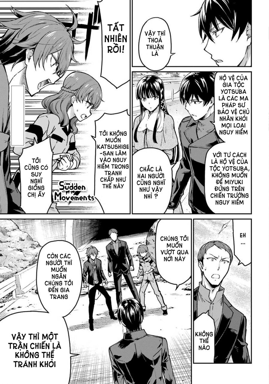Kẻ Dị Biệt Tại Trường Trung Học Phép Thuật: Người Kế Vị Yotsuba - Chapter 9