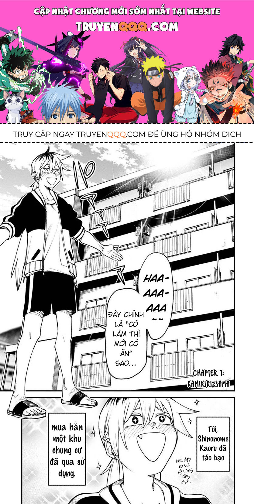 Chào Mừng Đến Với Chung Cư Ma Ám - Chapter 1