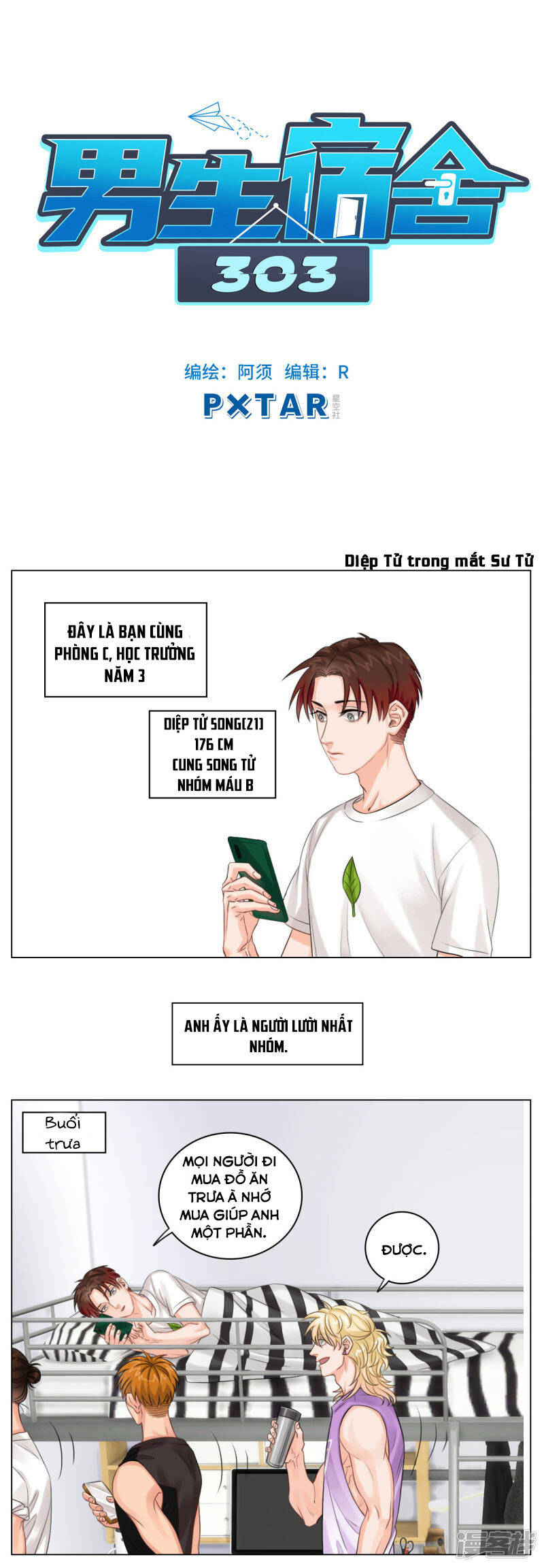Ký Túc Xá Nam Phòng 303 - Chapter 2