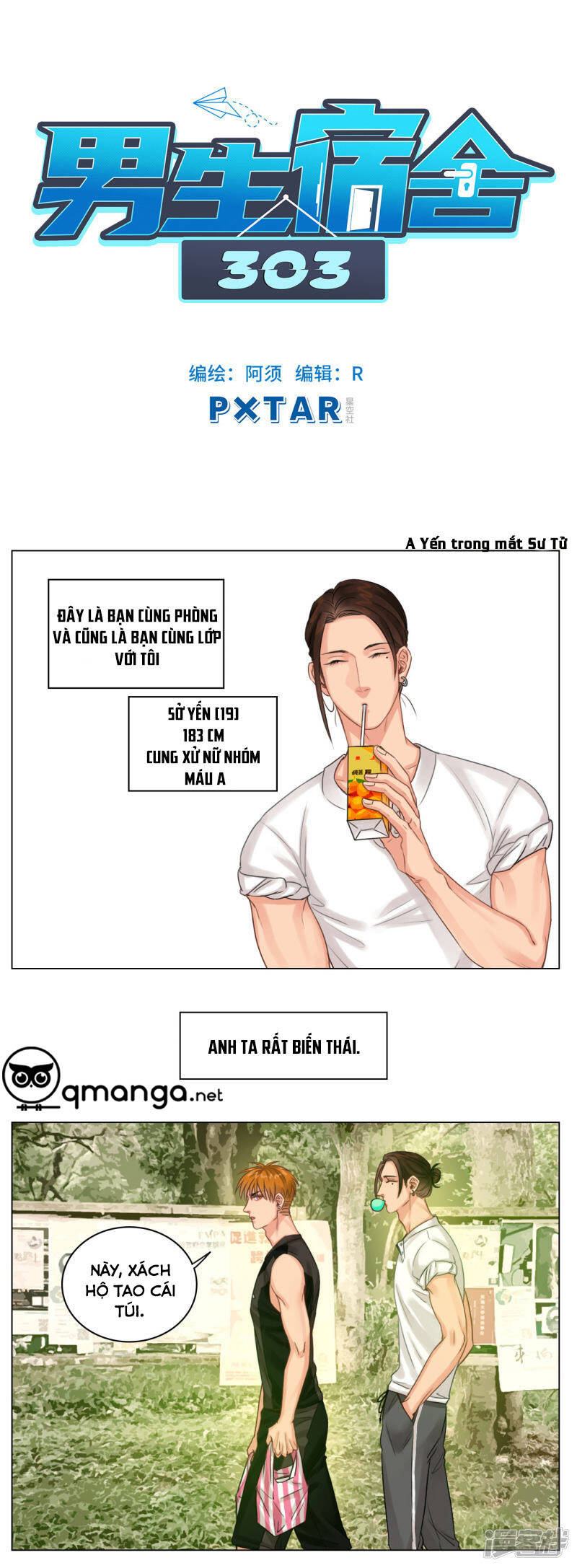 Ký Túc Xá Nam Phòng 303 - Chapter 2