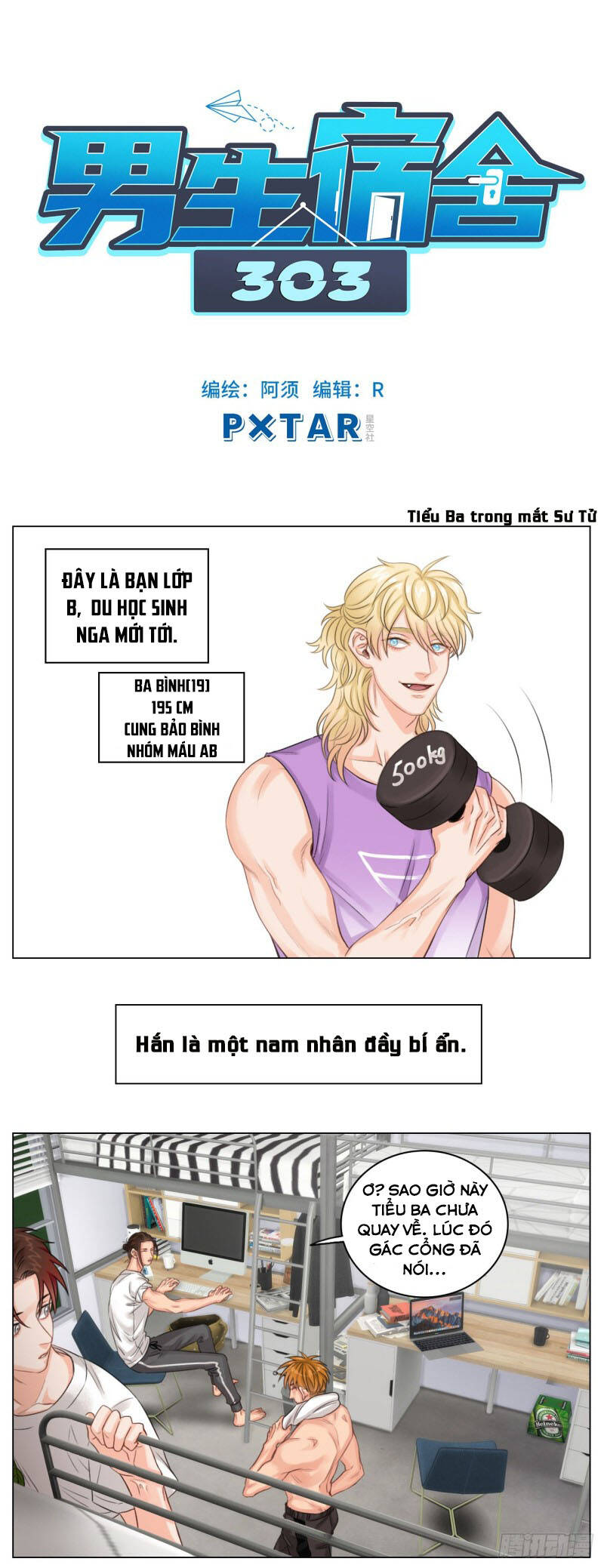 Ký Túc Xá Nam Phòng 303 - Chapter 2