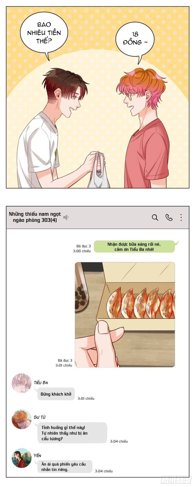 Ký Túc Xá Nam Phòng 303 - Chapter 25
