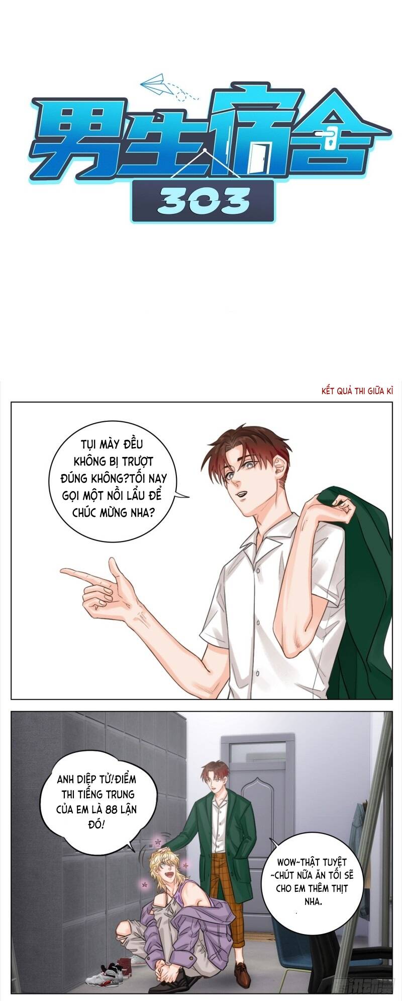 Ký Túc Xá Nam Phòng 303 - Chapter 3