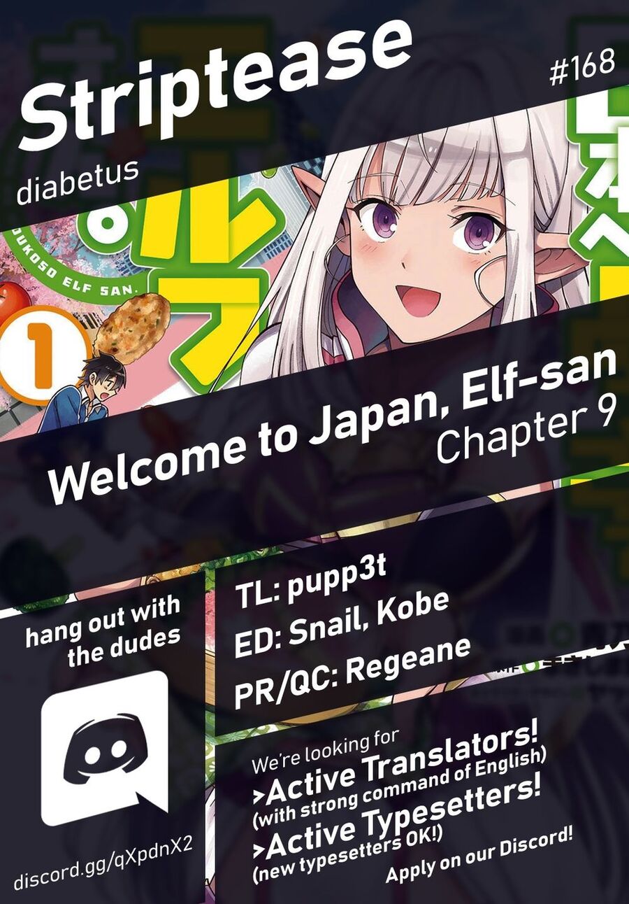 Chào Mừng Đến Với Nhật Bản, Elf San! - Chapter 9