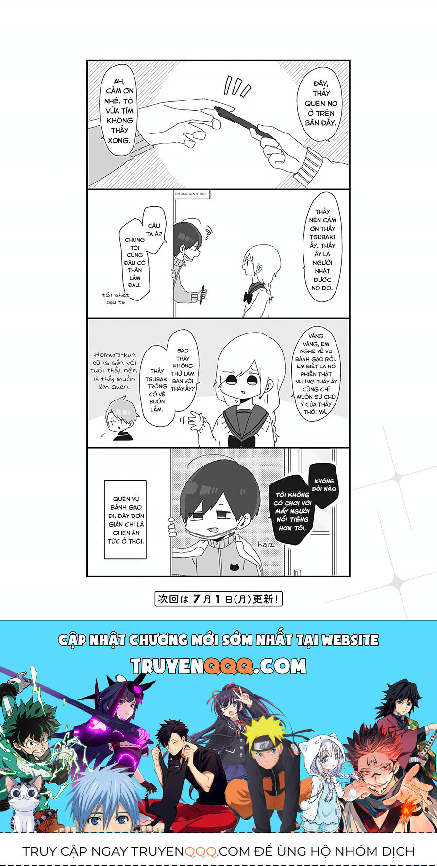 Homura Sensei Hình Như Không Có Số Đào Hoa - Chapter 5