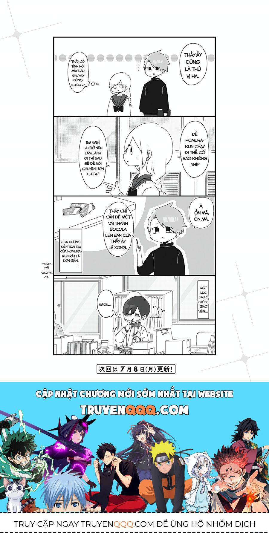 Homura Sensei Hình Như Không Có Số Đào Hoa - Chapter 6