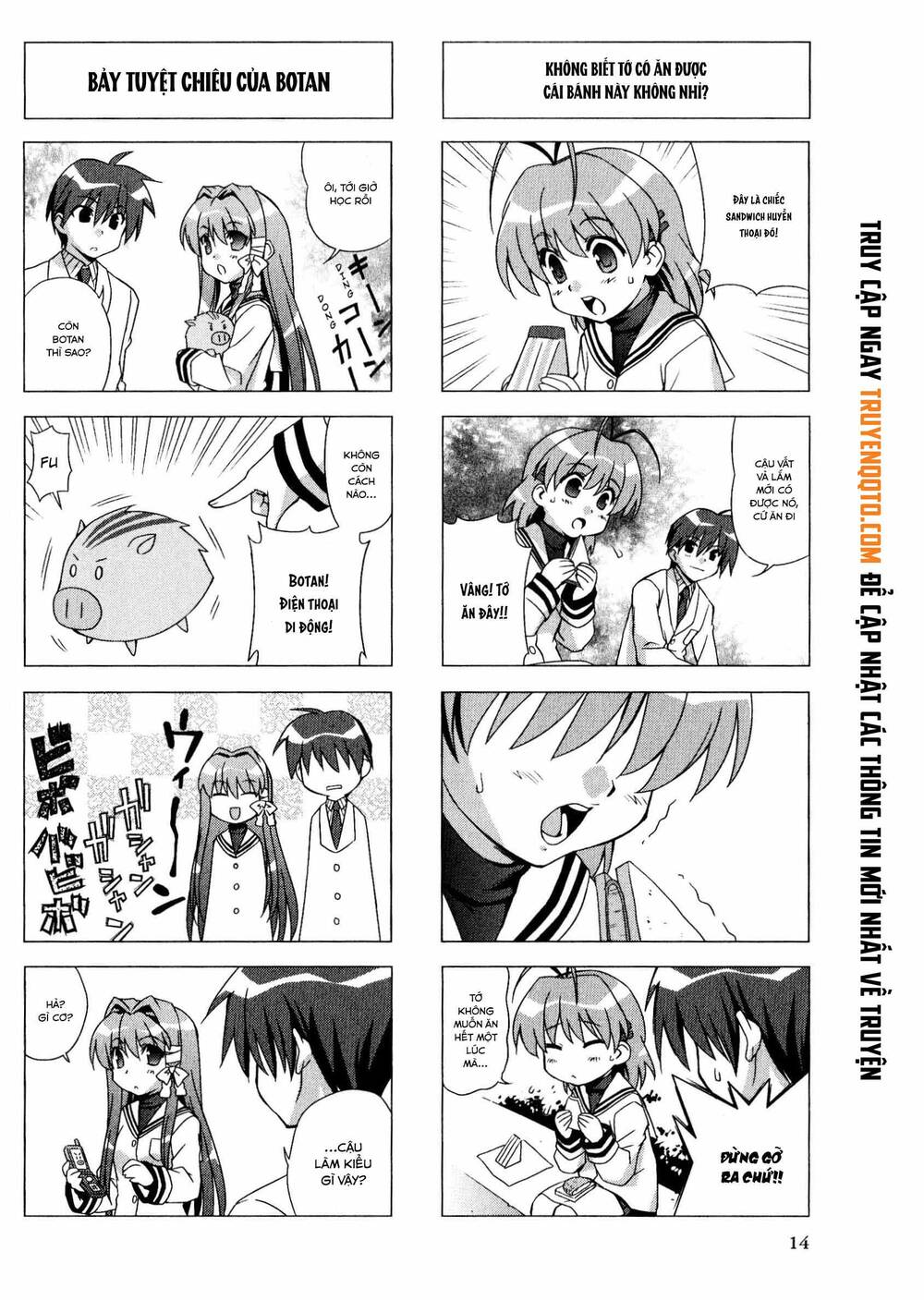 Clannad: Magic 4-Koma - Chapter 3