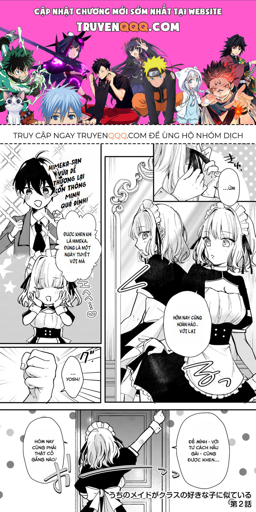 Hầu Gái Nhà Tôi Trông Giống Cô Bạn Cùng Lớp Mà Tôi Thích - Chapter 2