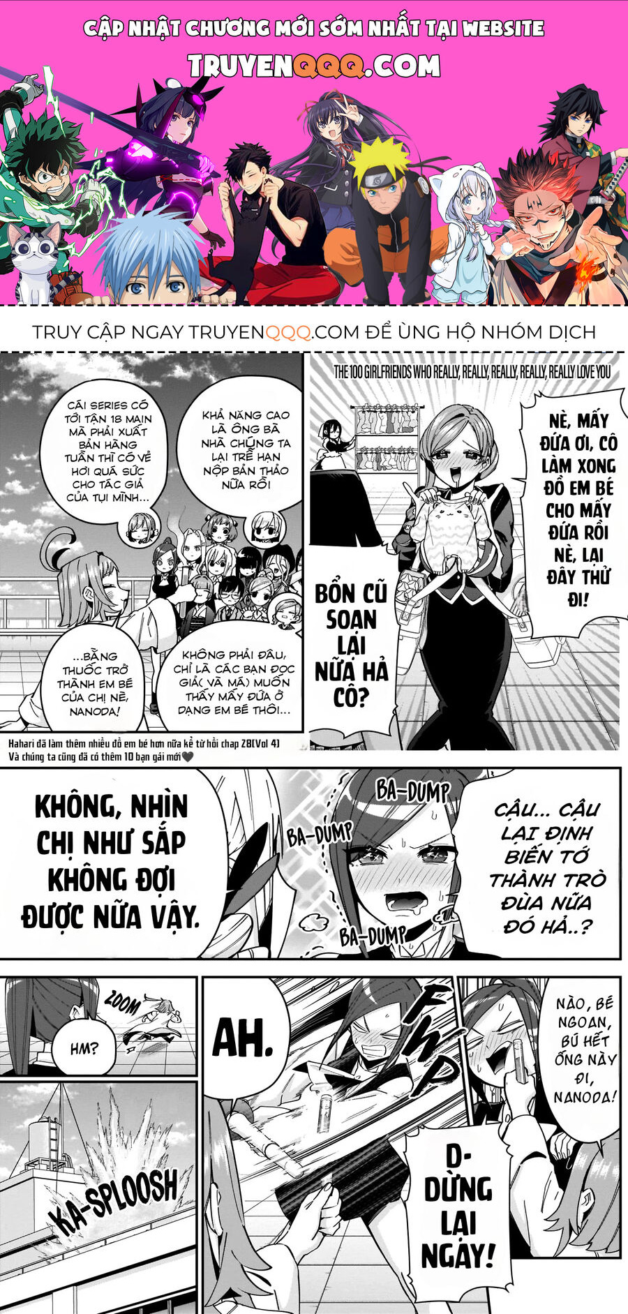 100 Cô Bạn Gái Này Rất, Rất, Rất, Rất, Rất Là Yêu Tôi Đó - Chapter 84