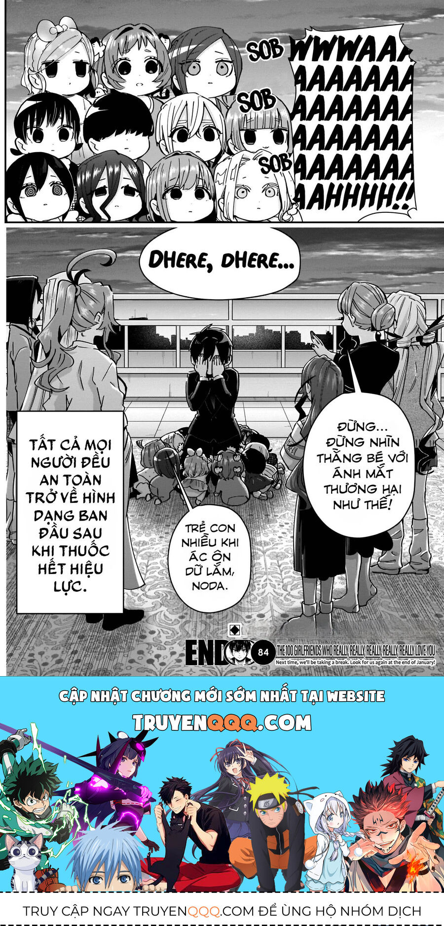 100 Cô Bạn Gái Này Rất, Rất, Rất, Rất, Rất Là Yêu Tôi Đó - Chapter 84