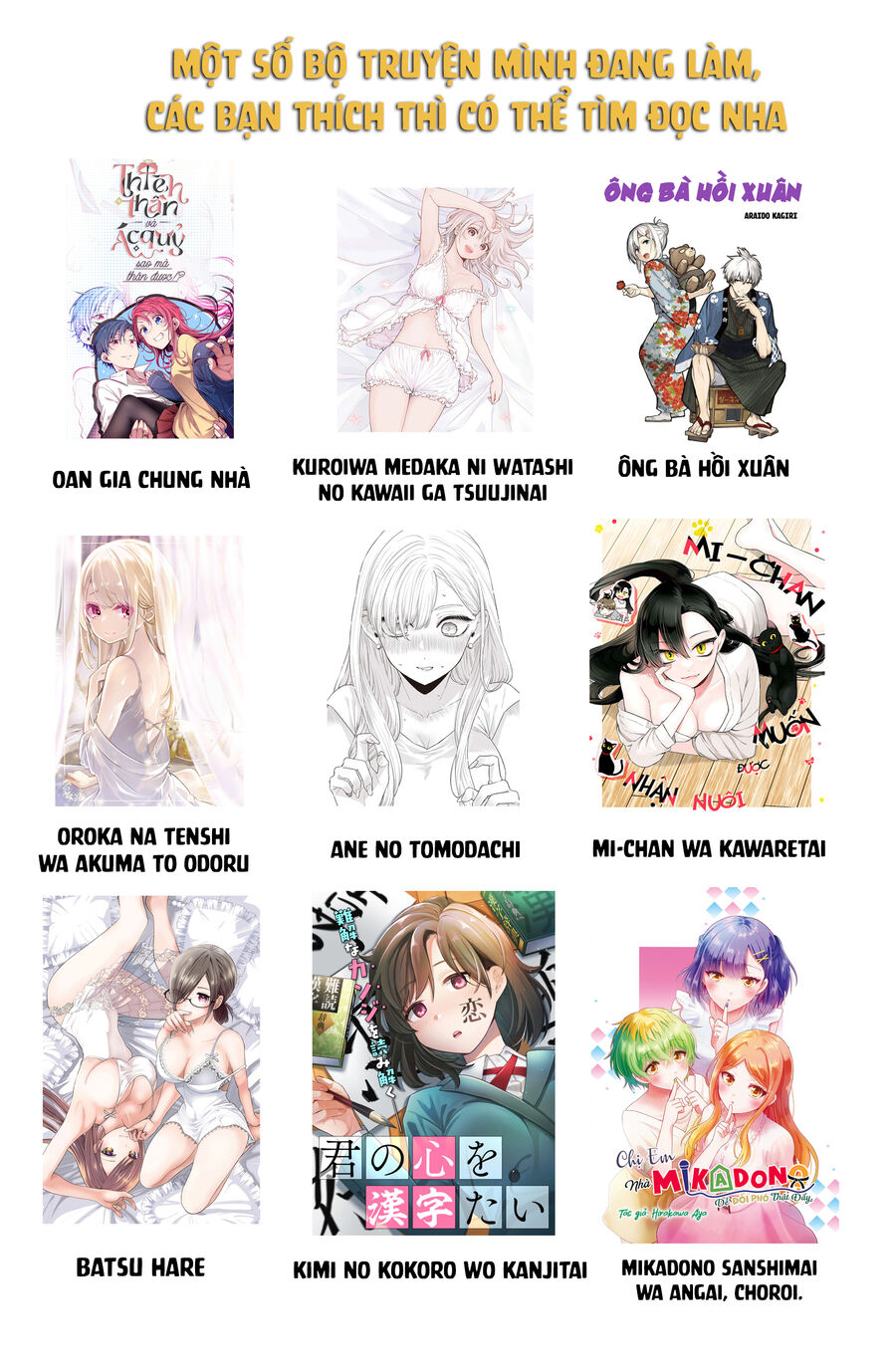 Mii-Chan Muốn Được Nhận Nuôi! - Chapter 17