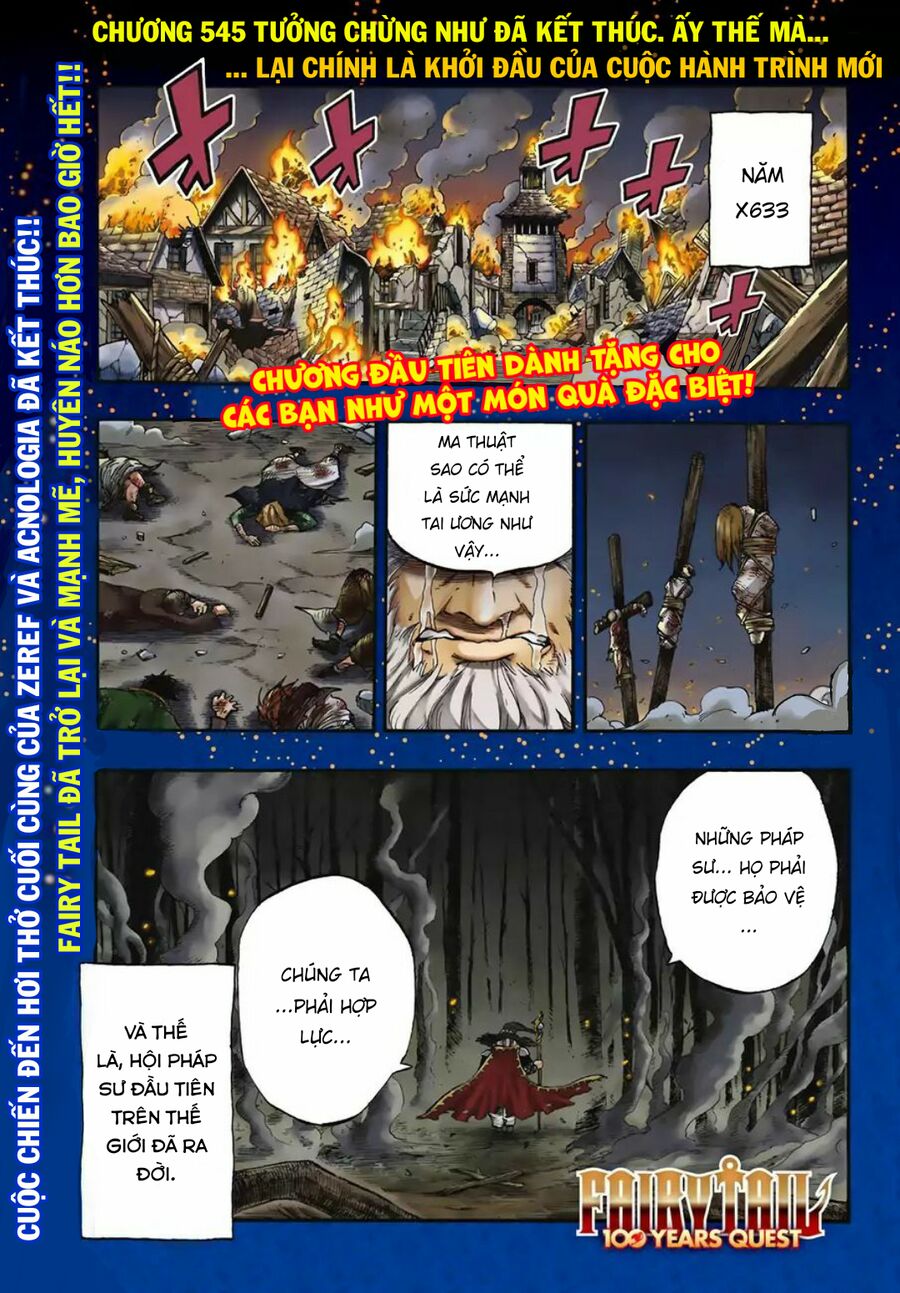 Fairy Tail Nhiệm Vụ Trăm Năm - Chapter 1