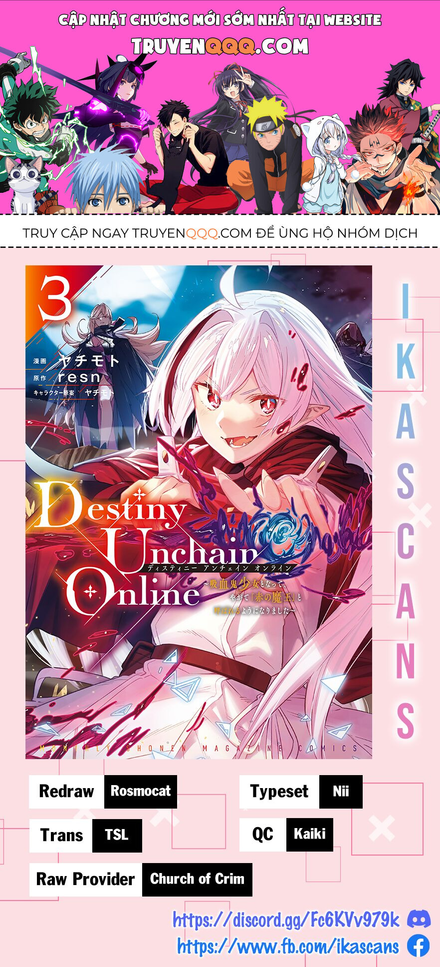 Destiny Unchain Online: Bị Biến Thành Thiếu Nữ Ma Cà Rồng, Tôi Được Biết Đến Với Tên Gọi - Chapter 15