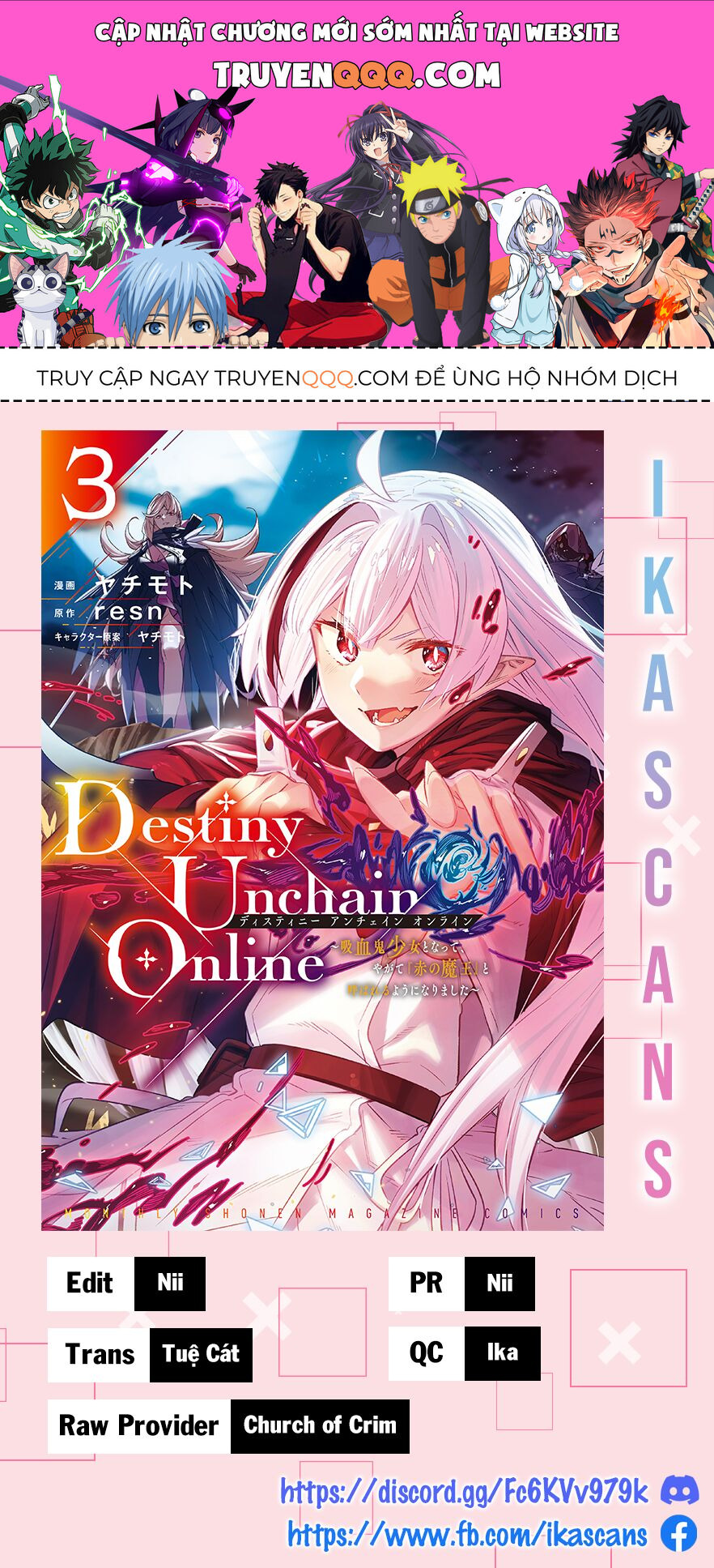 Destiny Unchain Online: Bị Biến Thành Thiếu Nữ Ma Cà Rồng, Tôi Được Biết Đến Với Tên Gọi - Chapter 22
