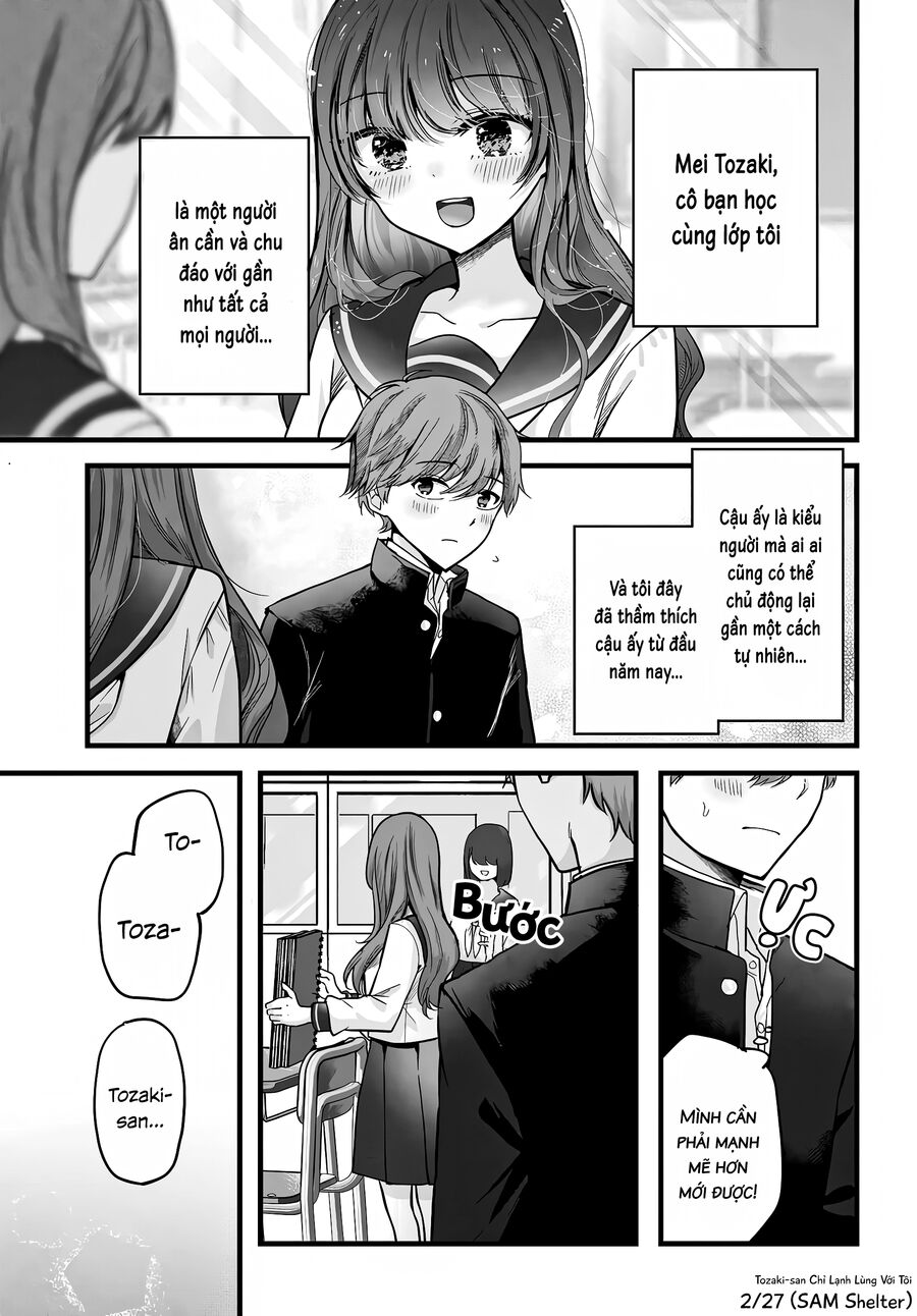 Tozaki-San Chỉ Lạnh Lùng Mỗi Mình Tôi - Chapter 1