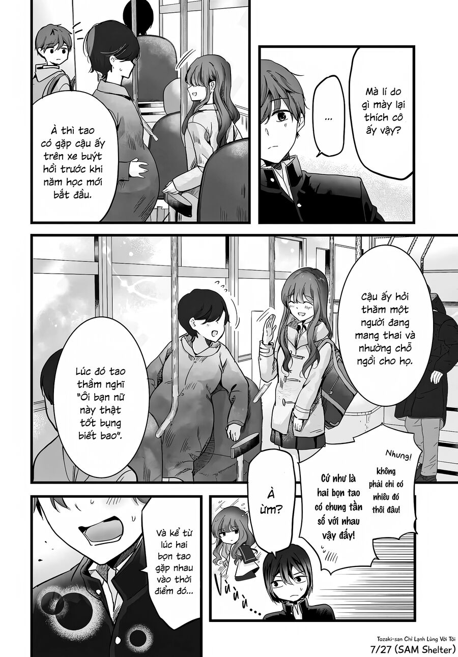 Tozaki-San Chỉ Lạnh Lùng Mỗi Mình Tôi - Chapter 1