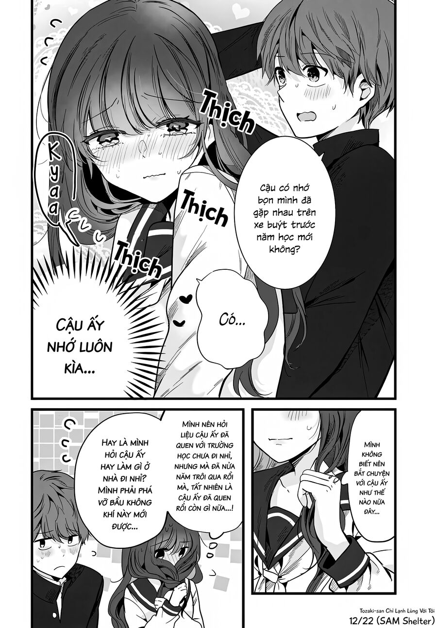 Tozaki-San Chỉ Lạnh Lùng Mỗi Mình Tôi - Chapter 2