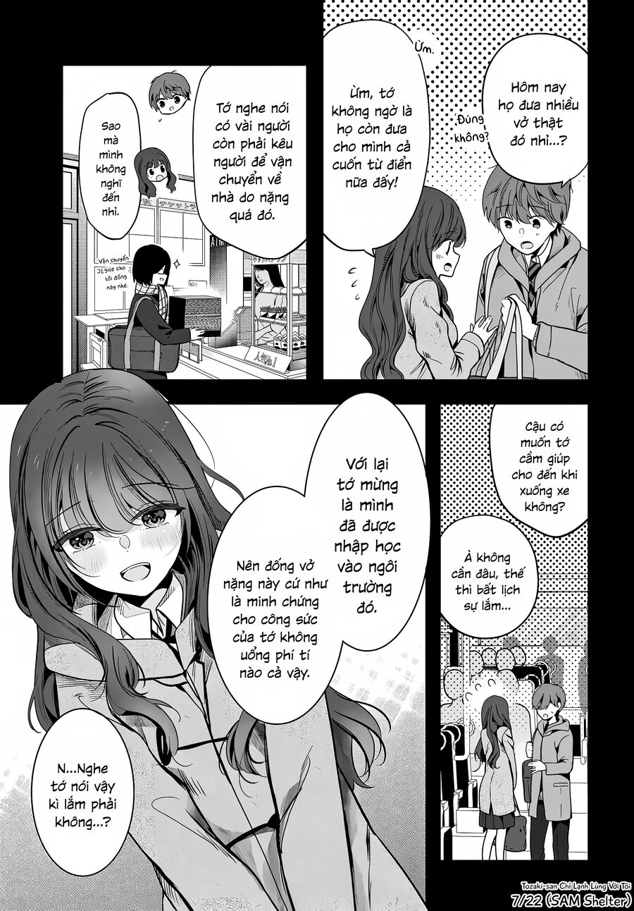 Tozaki-San Chỉ Lạnh Lùng Mỗi Mình Tôi - Chapter 2