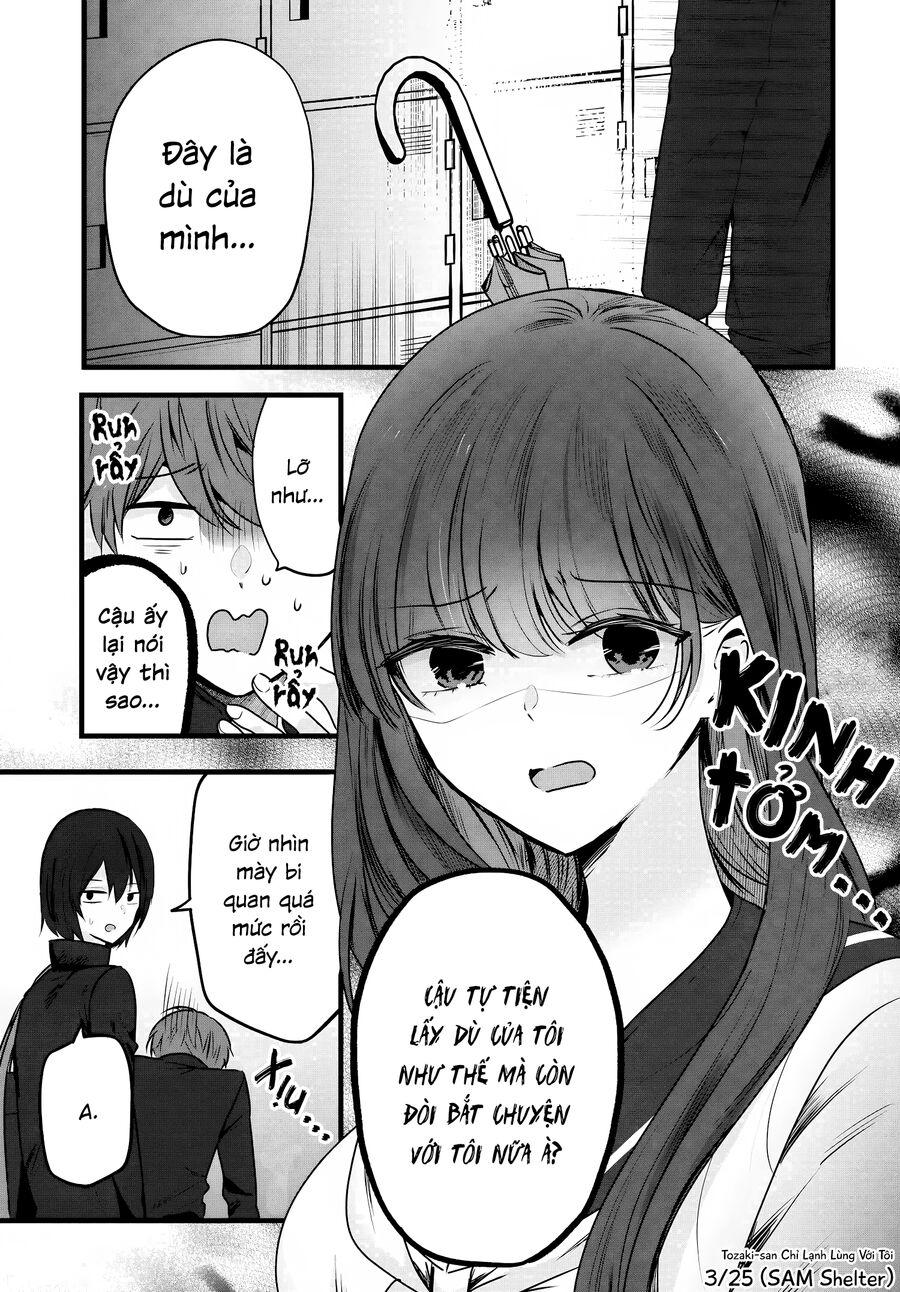 Tozaki-San Chỉ Lạnh Lùng Mỗi Mình Tôi - Chapter 3