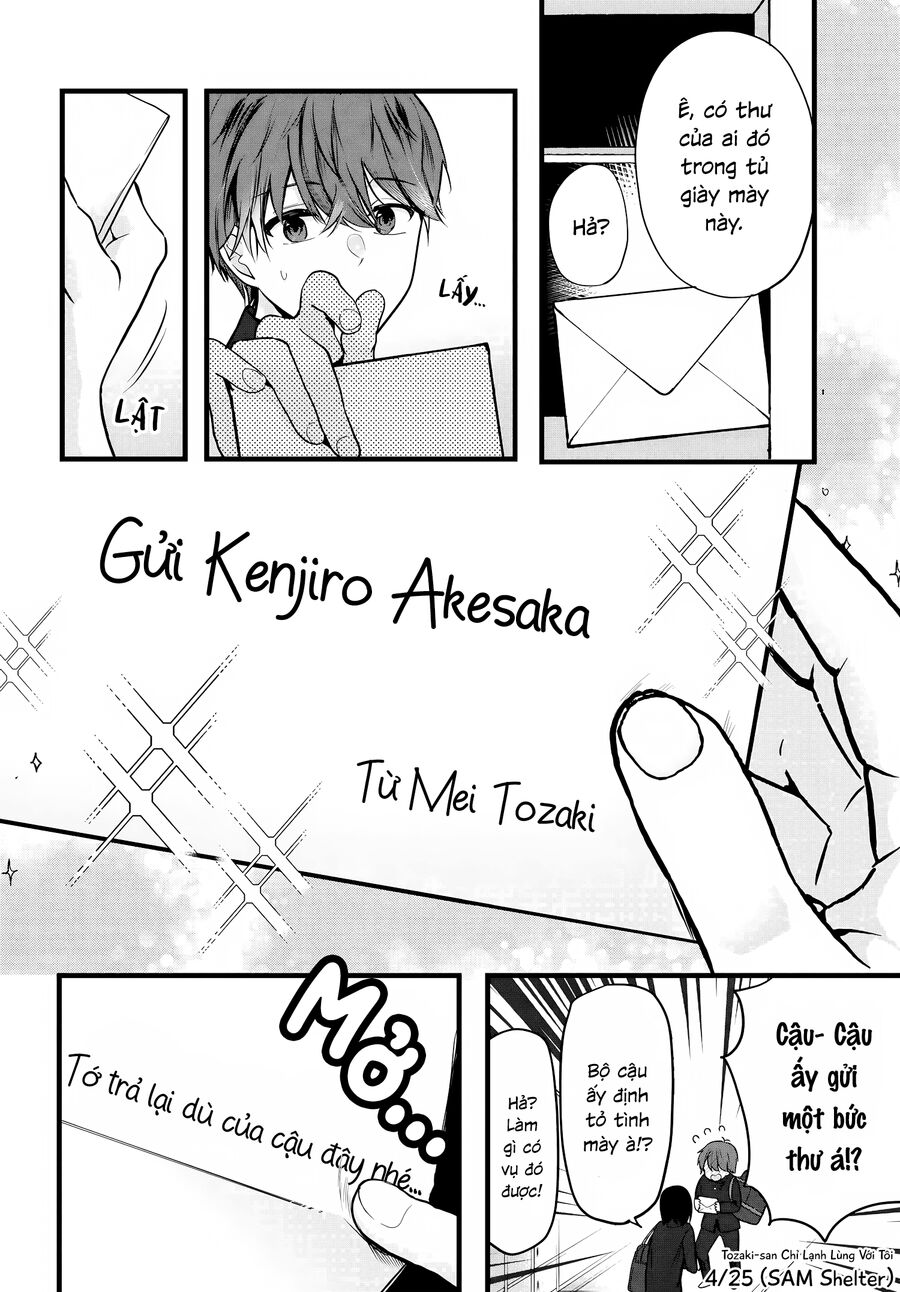 Tozaki-San Chỉ Lạnh Lùng Mỗi Mình Tôi - Chapter 3