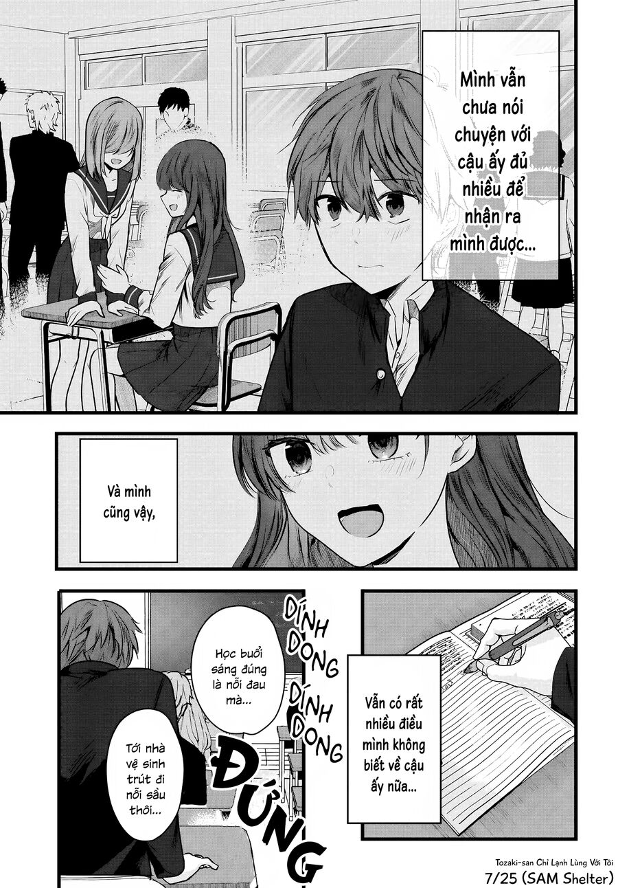 Tozaki-San Chỉ Lạnh Lùng Mỗi Mình Tôi - Chapter 3