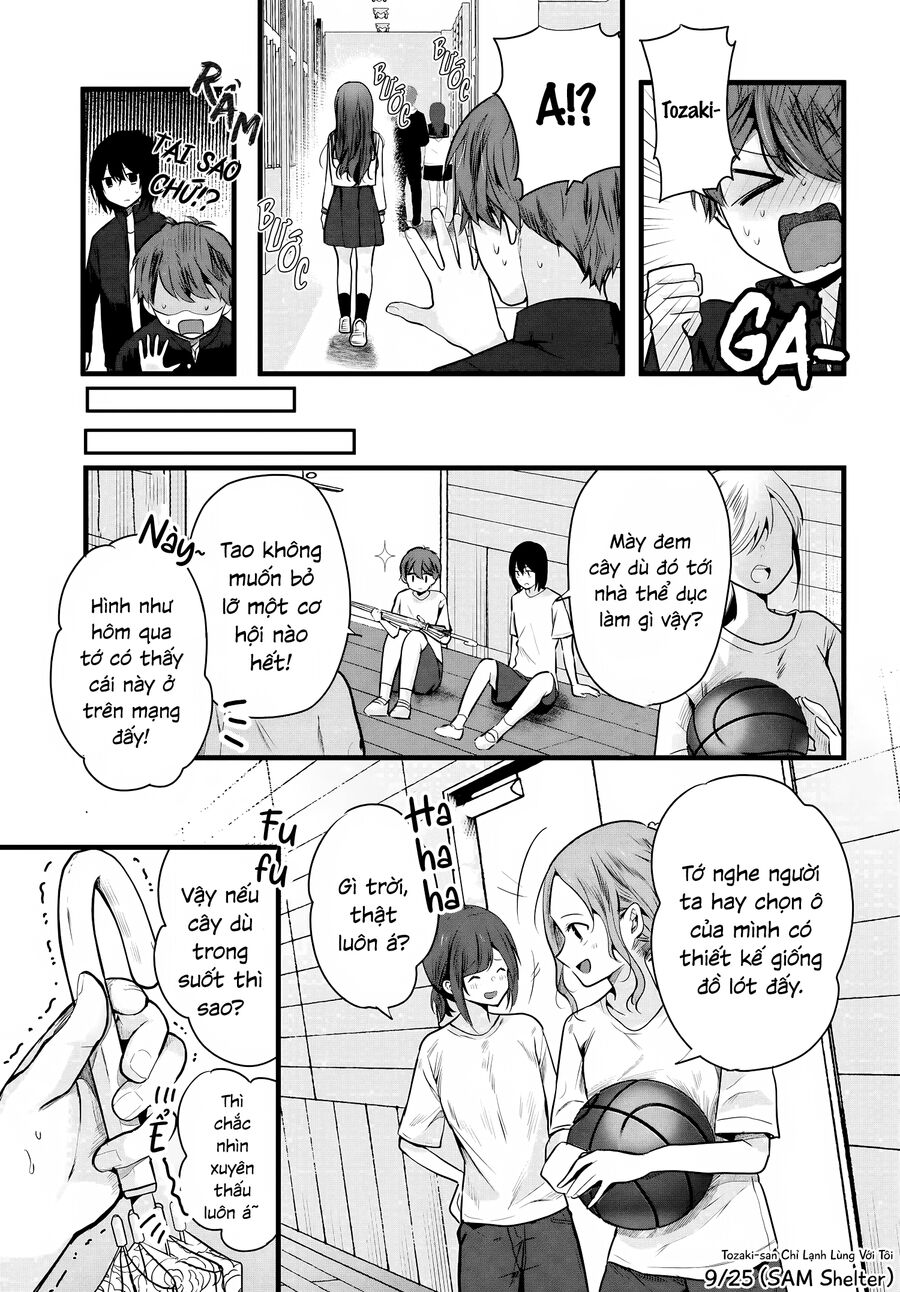Tozaki-San Chỉ Lạnh Lùng Mỗi Mình Tôi - Chapter 3